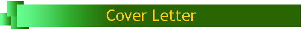 Cover Letter